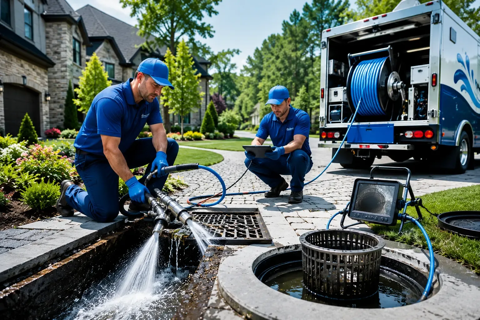 Local outdoor drain cleaning professionals in Croswell, MI
